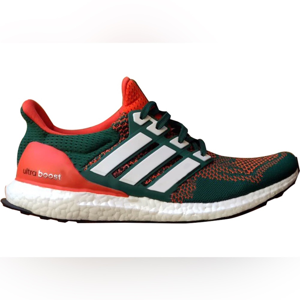 MENS Adidas Ultraboost Miami Hurricanes